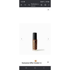 New Lot of 3 Sealed NK Makeup Perfection Liquid Foundation FFPF12 Cocoa